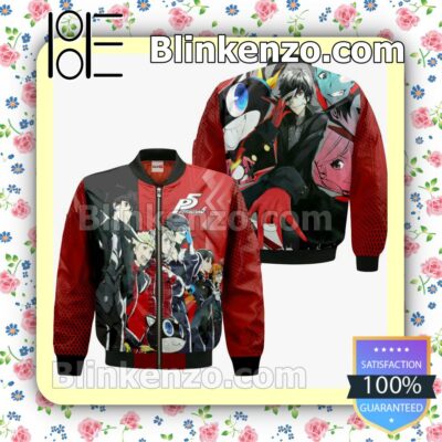 Persona 5 Team Custom Anime Personalized T-shirt, Hoodie, Long Sleeve, Bomber Jacket c