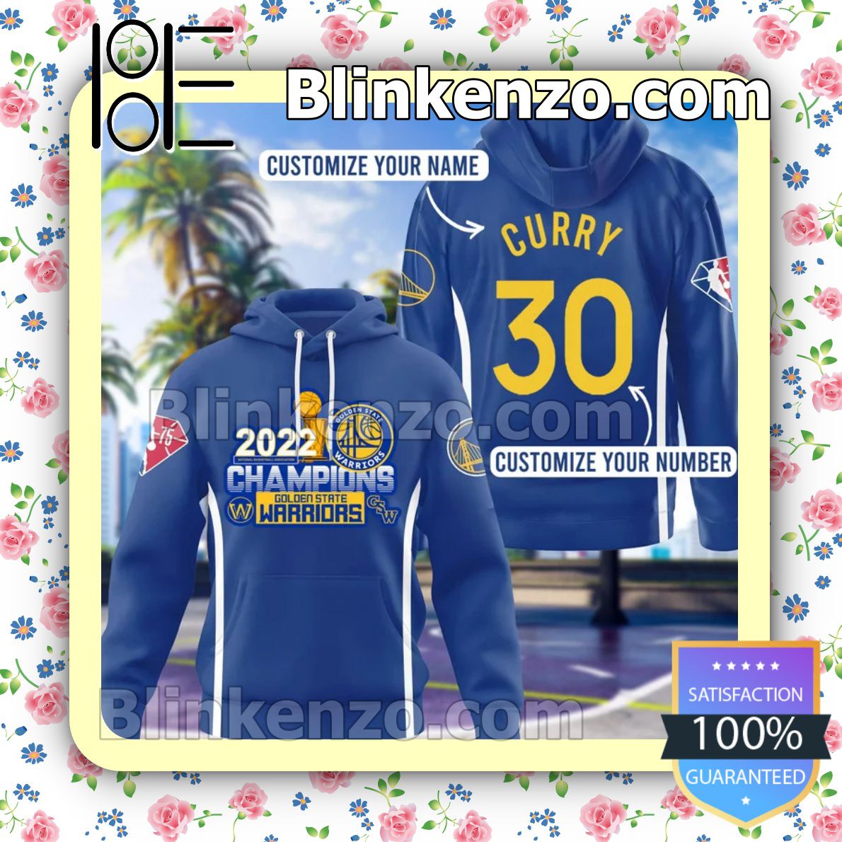 Sale Off Personalized 2022 Champions Golden State Warriors Hoodies, Long Sleeve Shirt