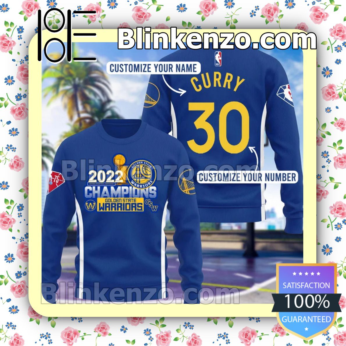 Only For Fan Personalized 2022 Champions Golden State Warriors Hoodies, Long Sleeve Shirt