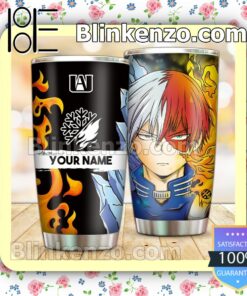 Personalized Anime Todoroki Shoto Fire Ice Quirk 30 20 Oz Tumbler