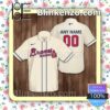 Personalized Atlanta Braves Baseball  Summer Hawaiian Shirt, Mens Shorts