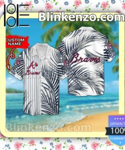 Personalized Atlanta Braves Mens Shirt, Swim Trunk