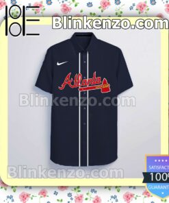 Personalized Atlanta Braves Summer Hawaiian Shirt, Mens Shorts