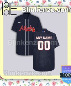 Personalized Atlanta Braves Summer Hawaiian Shirt, Mens Shorts a