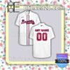 Personalized Atlanta Braves White Summer Hawaiian Shirt, Mens Shorts