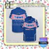 Personalized BWT Alpine F1 Team Racing Castrol Edge Alpinestars Blue Summer Hawaiian Shirt, Mens Shorts