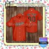 Personalized Baltimore Orioles Baseball Orange Summer Hawaiian Shirt, Mens Shorts