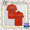 Personalized Baltimore Orioles Orange Summer Hawaiian Shirt, Mens Shorts