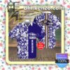Personalized Baltimore Ravens Flowery Neon Blue Summer Hawaiian Shirt, Mens Shorts