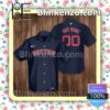 Personalized Boston Red Sox Baseball Navy Summer Hawaiian Shirt, Mens Shorts