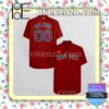 Personalized Boston Red Sox Red Logo Branded Summer Hawaiian Shirt, Mens Shorts