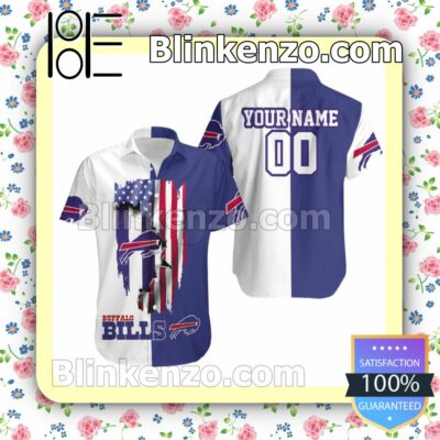 Personalized Buffalo Bills Love Under Ripped Flag 2020 Afc East Champions Purple Summer Shirt