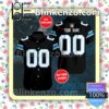 Personalized Carolina Panthers Football Team Black Summer Hawaiian Shirt, Mens Shorts