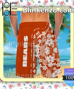 Personalized Chicago Bears & Mickey Mouse Mens Shirt, Swim Trunk a