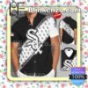Personalized Chicago White Sox Rise With Us Black White Summer Hawaiian Shirt, Mens Shorts