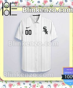 Personalized Chicago White Sox White Gift For Fans Summer Hawaiian Shirt, Mens Shorts