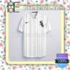 Personalized Chicago White Sox White Summer Hawaiian Shirt, Mens Shorts