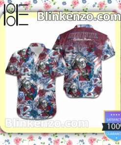 Personalized Colorado Avalanche Tropical Floral America Flag Mens Shirt, Swim Trunk a