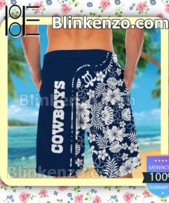 Personalized Dallas Cowboys & Mickey Mouse Mens Shirt, Swim Trunk a
