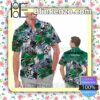 Personalized Dallas Stars Tropical Floral America Flag Mens Shirt, Swim Trunk