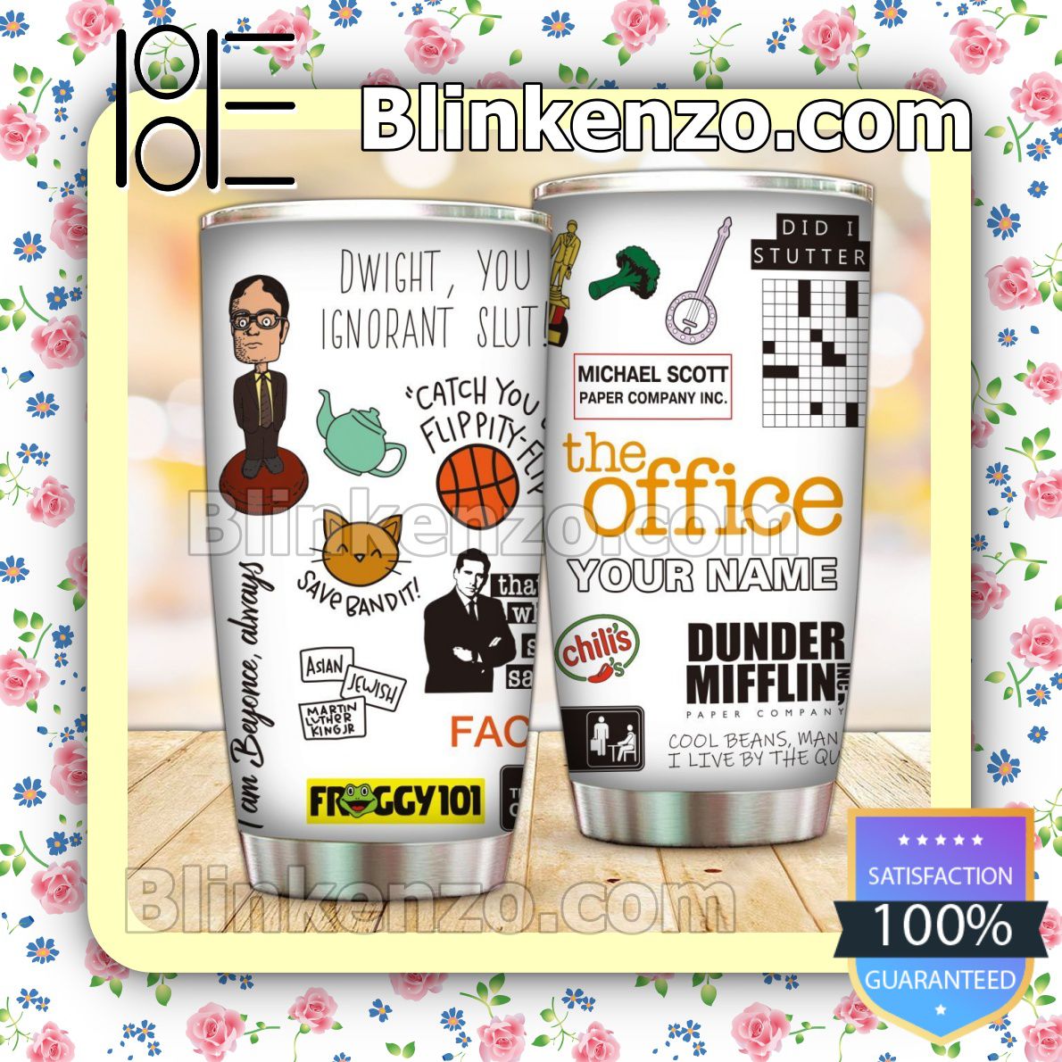 Personalized Dunder Mifflin Paper Company 30 20 Oz Tumbler