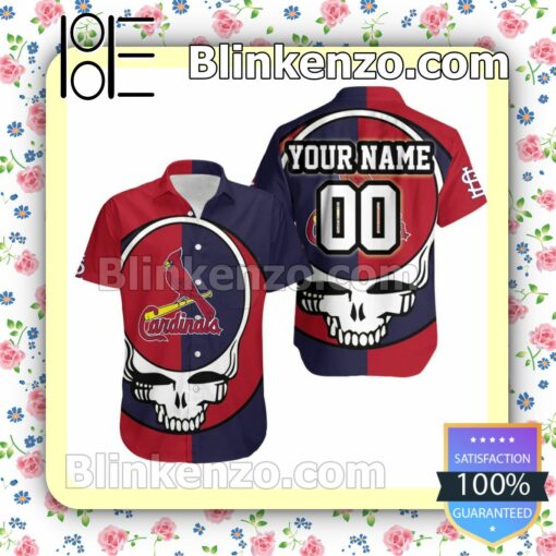 Personalized Grateful Dead Saint Louis Cardinals Summer Shirt