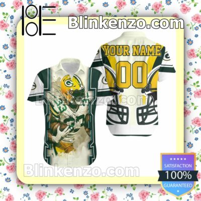 Personalized Green Bay Packers Aaron Jones 33 For Fans Summer Shirt