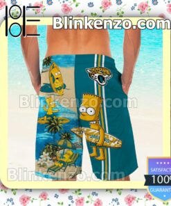 Personalized Jacksonville Jaguars Simpsons Mens Shirt, Swim Trunk a