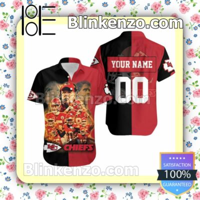 Personalized Kansas City Chiefs Afc West Champions Super Bowl 2021 Black And Red Summer Shirt