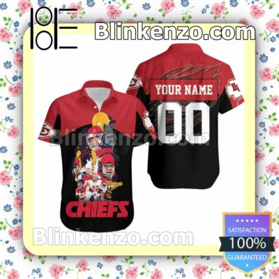 Personalized Kansas City Chiefs Andy Reid And Team Wolf Nfl 2020 Super Bowl Summer Shirt