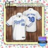 Personalized Kansas City Royals Baseball White Summer Hawaiian Shirt, Mens Shorts