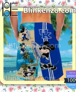 Personalized Kentucky Wildcats Mickey Mens Shirt, Swim Trunk a
