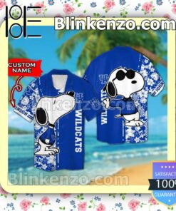 Personalized Kentucky Wildcats & Snoopy Mens Shirt, Swim Trunk