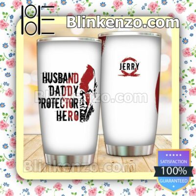 Personalized Kratos Husband Daddy Protector Hero 30 20 Oz Tumbler a