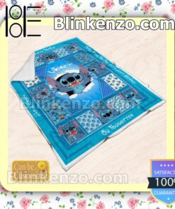 Personalized Lilo And Stitch Smith Family Family Means No One Gets Left Behind Or Forgotten Customized Handmade Blankets c
