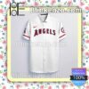 Personalized Los Angeles Angels White Gift For Fans Summer Hawaiian Shirt, Mens Shorts