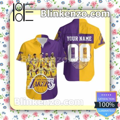 Personalized Los Angeles Lakers Skull Logo Nba Western Conference Summer Shirt