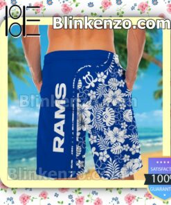 Personalized Los Angeles Rams & Snoopy Mens Shirt, Swim Trunk a