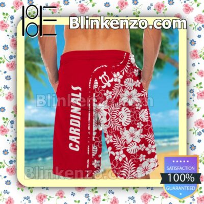 Personalized Louisville Cardinals & Snoopy Mens Shirt, Swim Trunk a