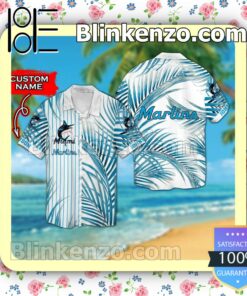 Personalized Miami Marlins Mens Shirt, Swim Trunk