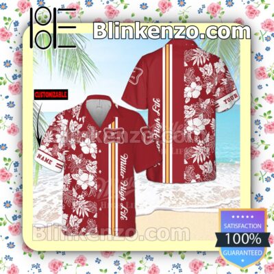 Personalized Miler High Life Red Summer Hawaiian Shirt