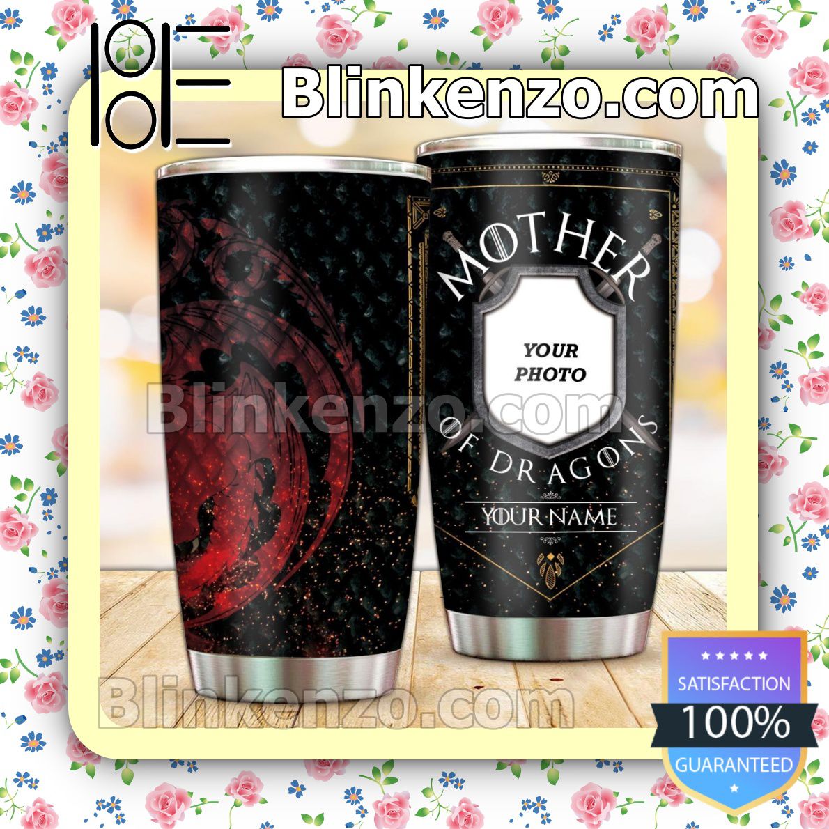 Personalized Mother Of Dragons 30 20 Oz Tumbler