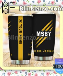 Personalized Msby Black Jackals 30 20 Oz Tumbler