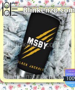 Personalized Msby Black Jackals 30 20 Oz Tumbler b