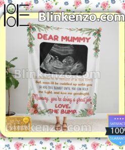 Personalized Mummy You're Doing A Great Job Customized Handmade Blankets