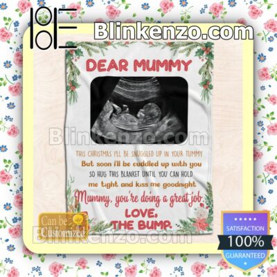 Personalized Mummy You're Doing A Great Job Customized Handmade Blankets a