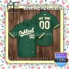 Personalized Name And Number Oakland Athletics Baseball Green Summer Hawaiian Shirt, Mens Shorts