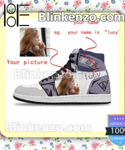 Personalized Naruto Hinata Hyuga Custom Air Jordan 1 Mid Shoes