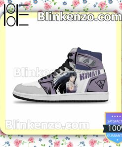 Personalized Naruto Hinata Hyuga Custom Air Jordan 1 Mid Shoes a