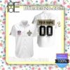 Personalized New Orleans Saints Nfl White Summer Shirt